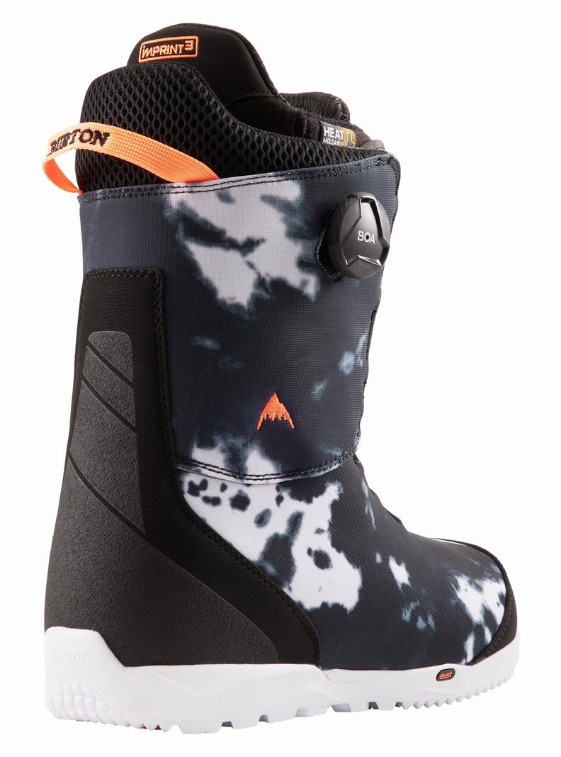 Black Burton Swath BOA® Men's Snowboard Boots | VZMGJP038