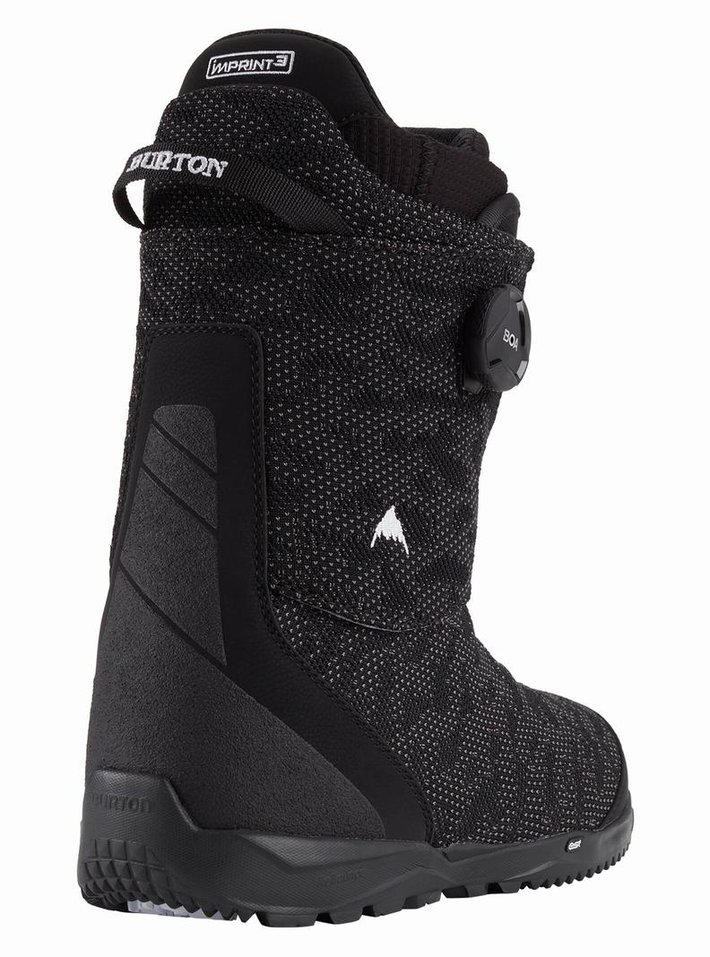 Black Burton Swath BOA® Men's Snowboard Boots | YFKCVE263