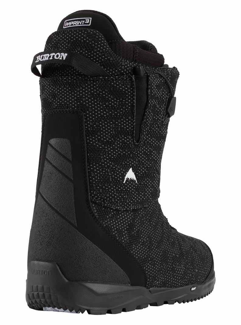 Black Burton Swath Men's Snowboard Boots | TCUOWG437