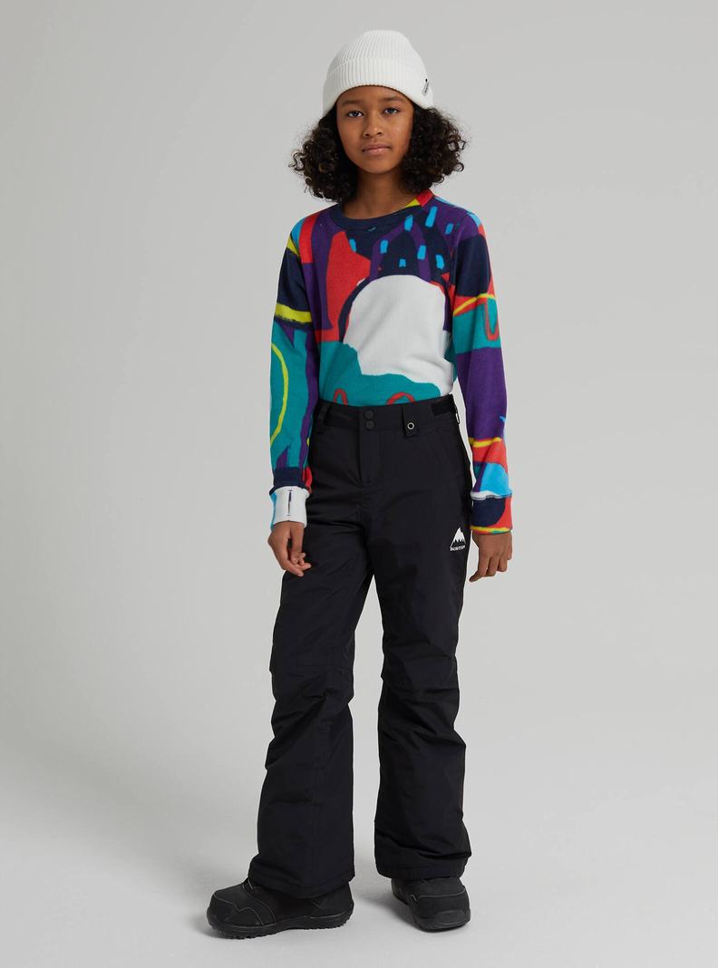 Black Burton Sweetart 2L Kids' Ski Pants | BTSROK973