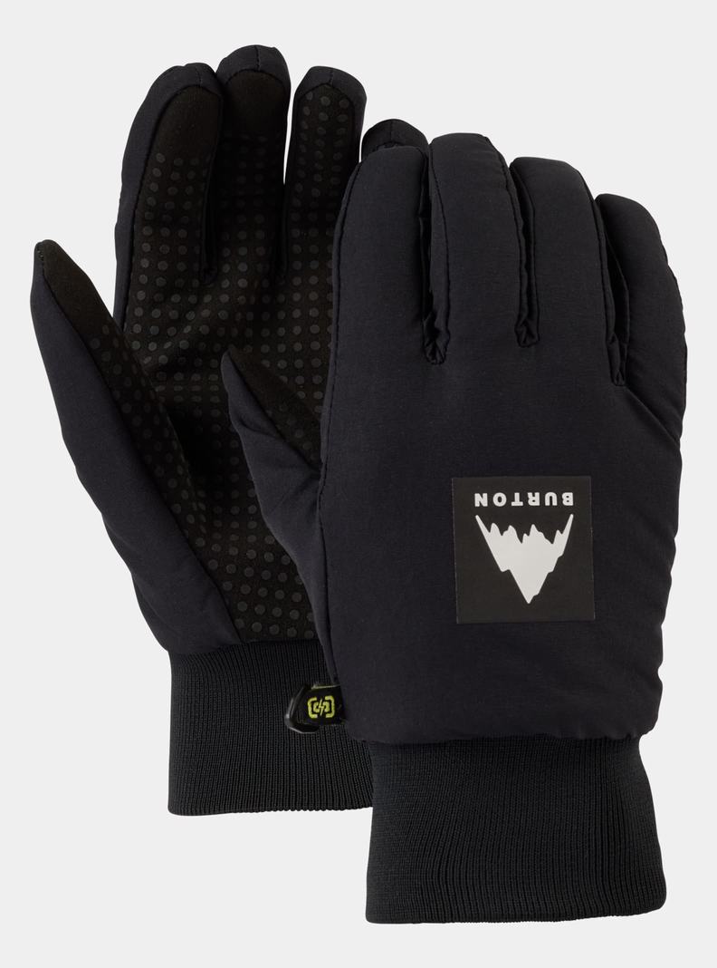 Black Burton Throttle Men\'s Ski Gloves | YFKUJN965