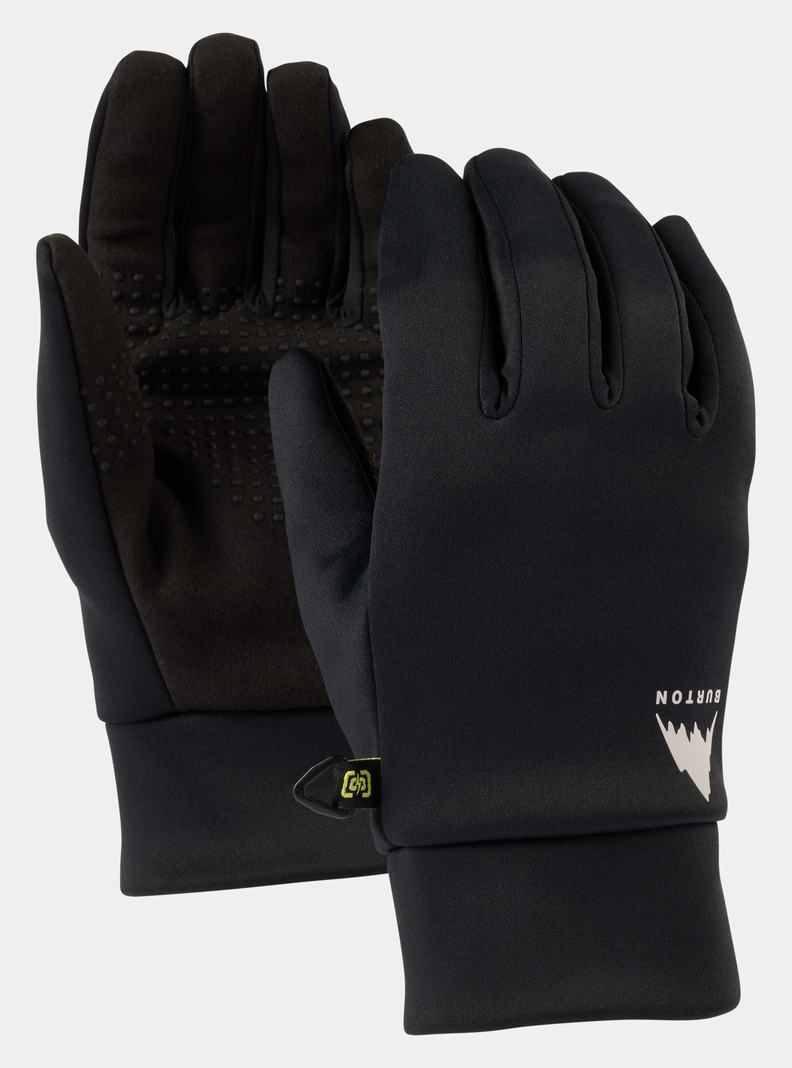 Black Burton Touch-N-Go Glove Liner Women\'s Ski Gloves | LQXKZA765