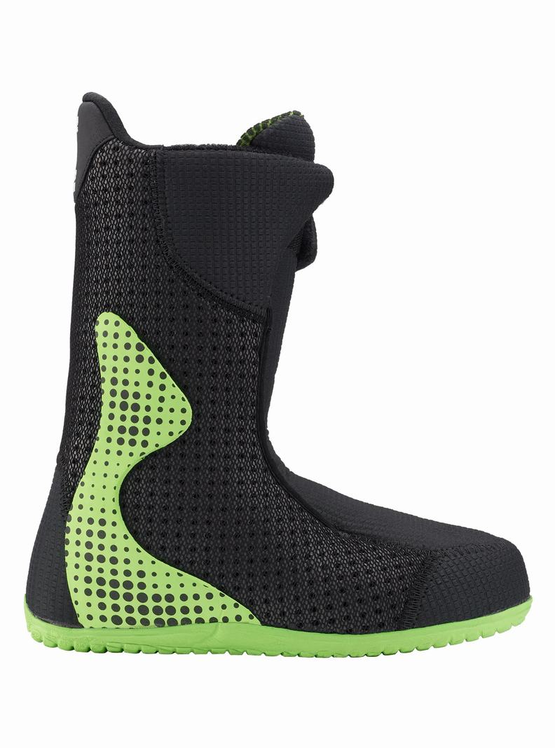 Black Burton Tourist Men's Snowboard Boots | XJPOVE358