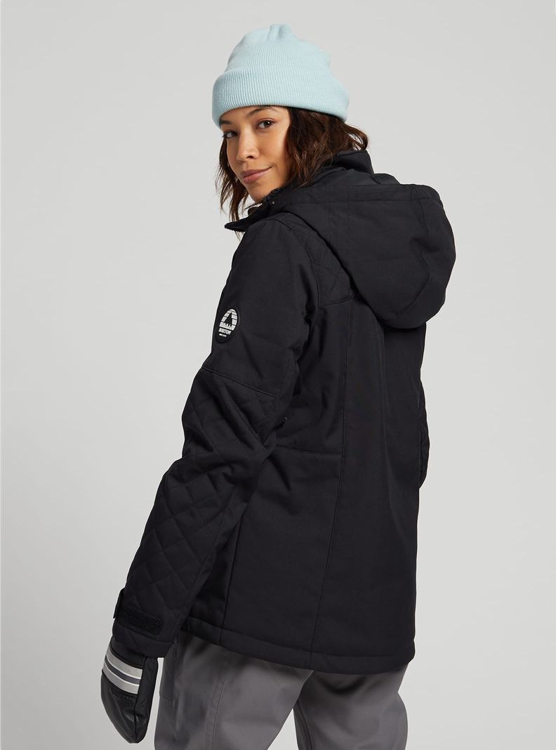 Black Burton Tulum Stretch Women's Ski Jackets | WNFOCH238