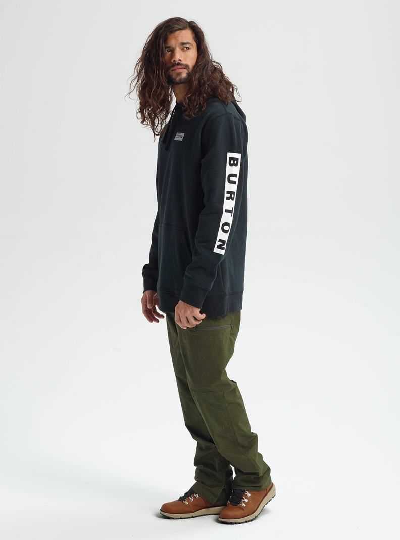 Black Burton Vault Pullover Women's Hoodies | WFNUDG613