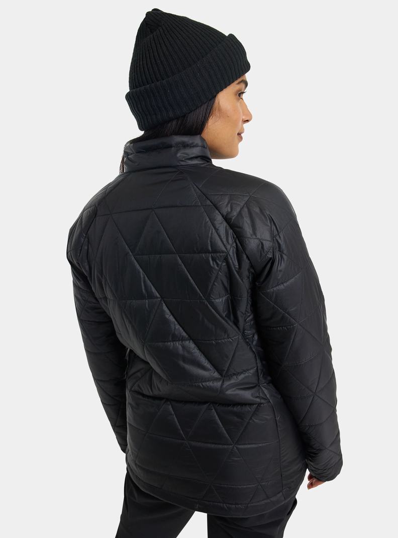 Black Burton Versatile Heat Synthetic Women's Ski Jackets | JXWFDO034