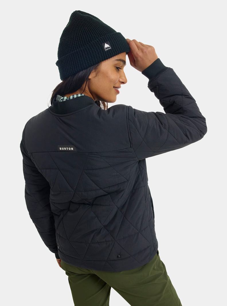 Black Burton Versatile Heat Women's Ski Jackets | URGNZC341