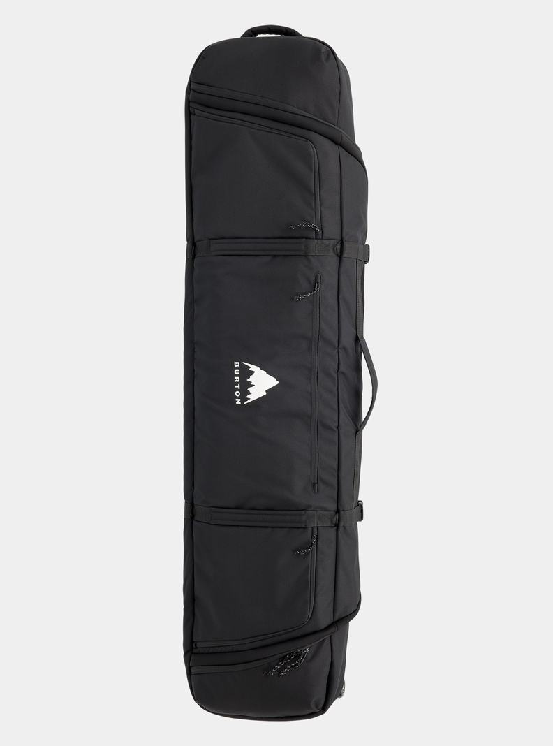 Black Burton Wheelie Flight Attendant Snowboard Unisex Backpacks | BIZXOJ394