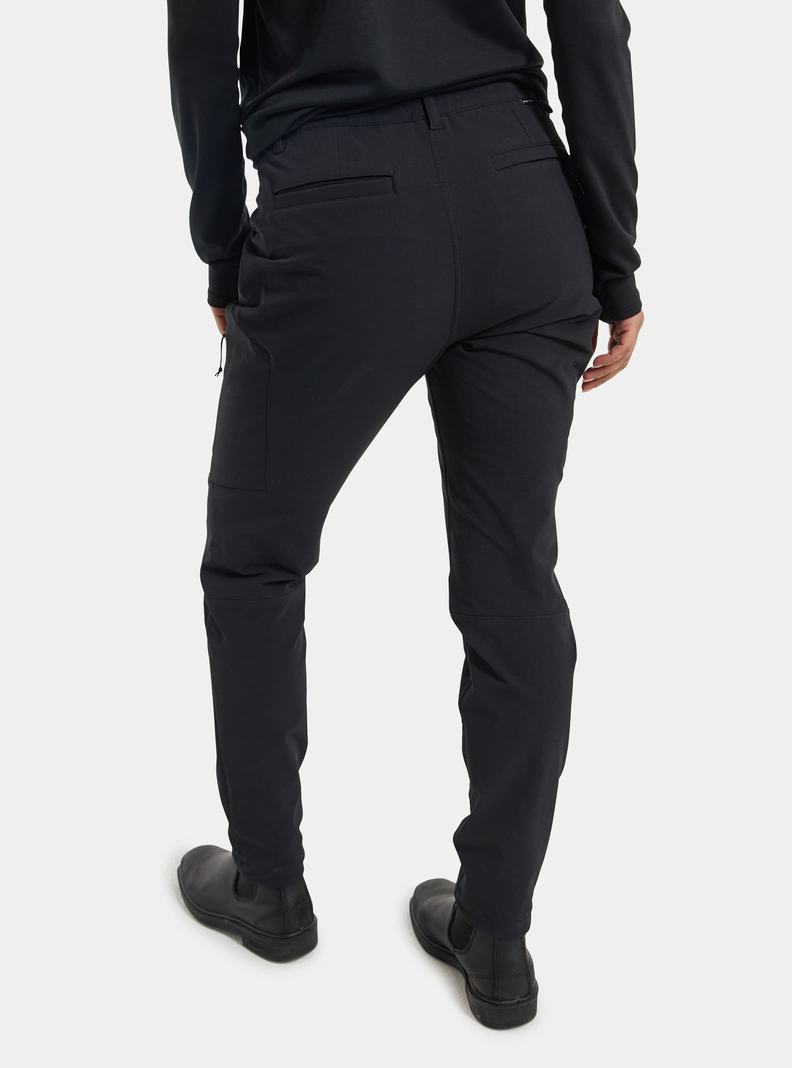 Black Burton Winter Shelter Brushed Women's Pants | LWKZDP016