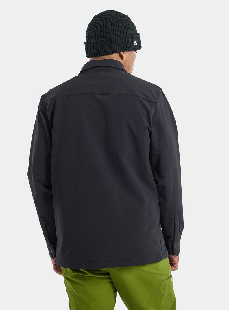 Black Burton Winter Shelter Three-In-One Top Men's Shirts | WUVGOR468