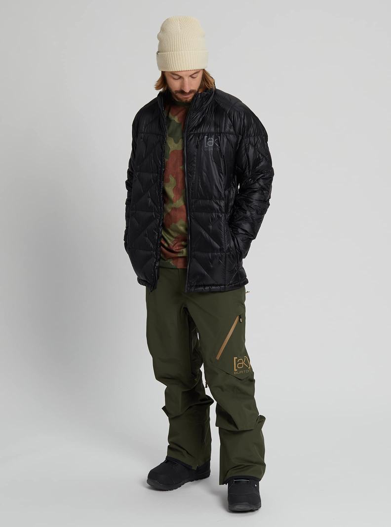 Black Burton [ak] Baker Down Men's Ski Jackets | WNIZRU902