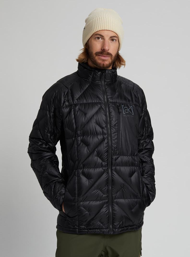 Black Burton [ak] Baker Down Men's Ski Jackets | WNIZRU902