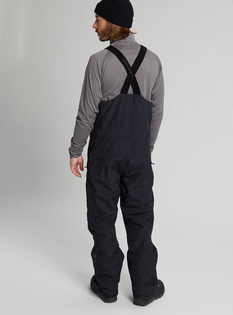 Black Burton [ak] Cyclic GORE-TEX 2L (Short) Men's Bibs | VROMUZ039