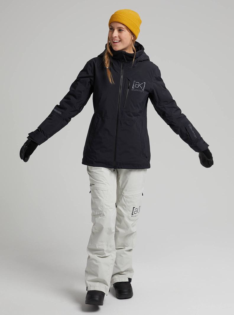 Black Burton [ak] Flare GORE‑TEX 2L Down Women's Ski Jackets | NRMPOL895