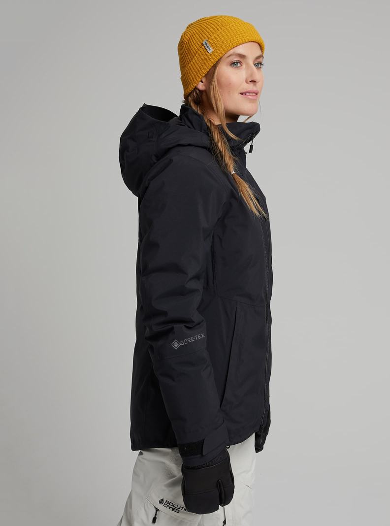 Black Burton [ak] Flare GORE‑TEX 2L Down Women's Ski Jackets | NRMPOL895