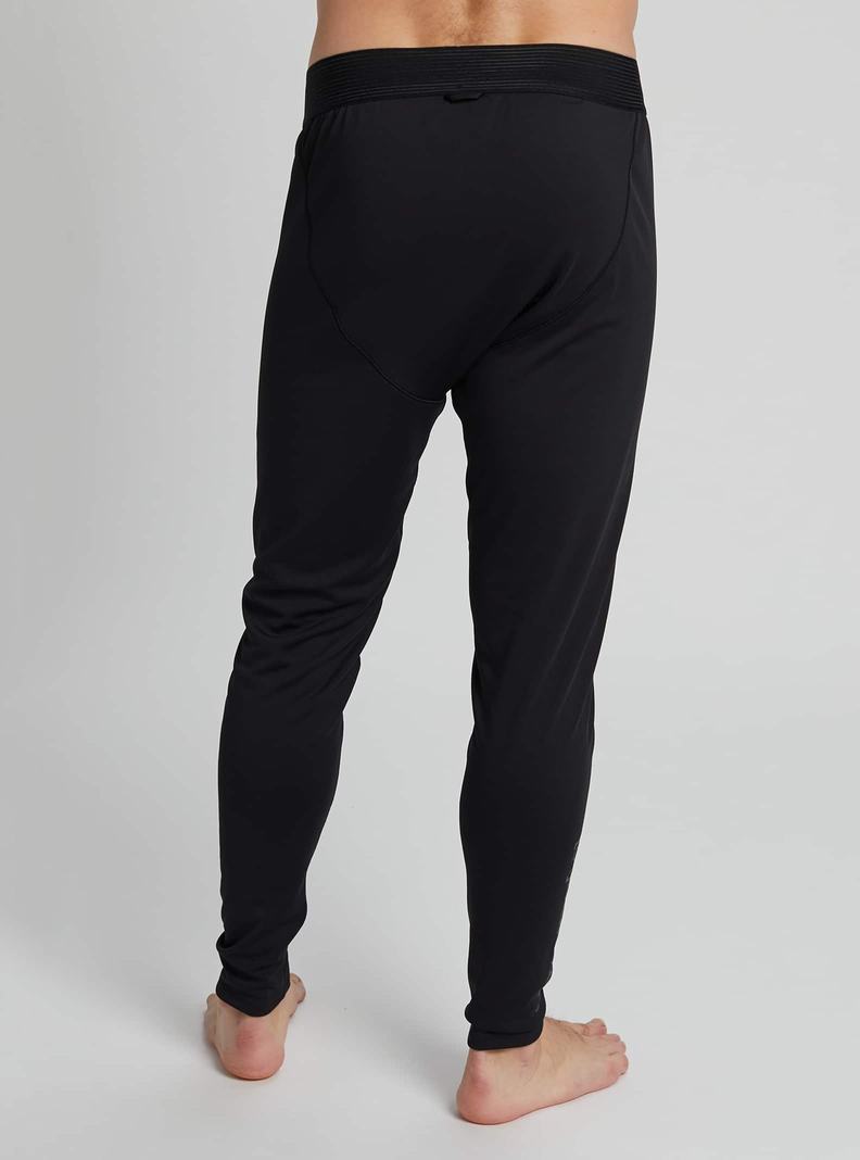 Black Burton [ak] Helium Power Grid™ Men's Base Layer Pants | MXLBGH570