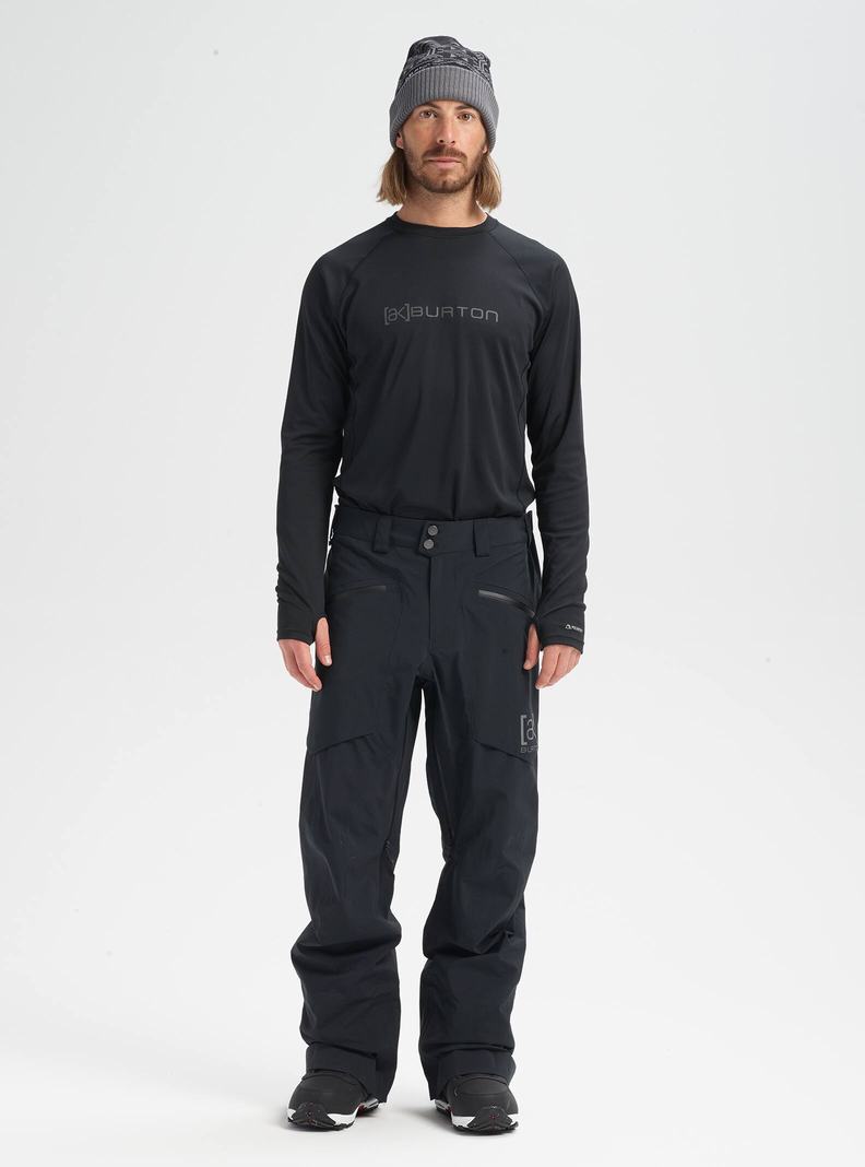 Black Burton [ak] Hover GORE‑TEX PRO 3L Men's Ski Pants | VRDAJS265