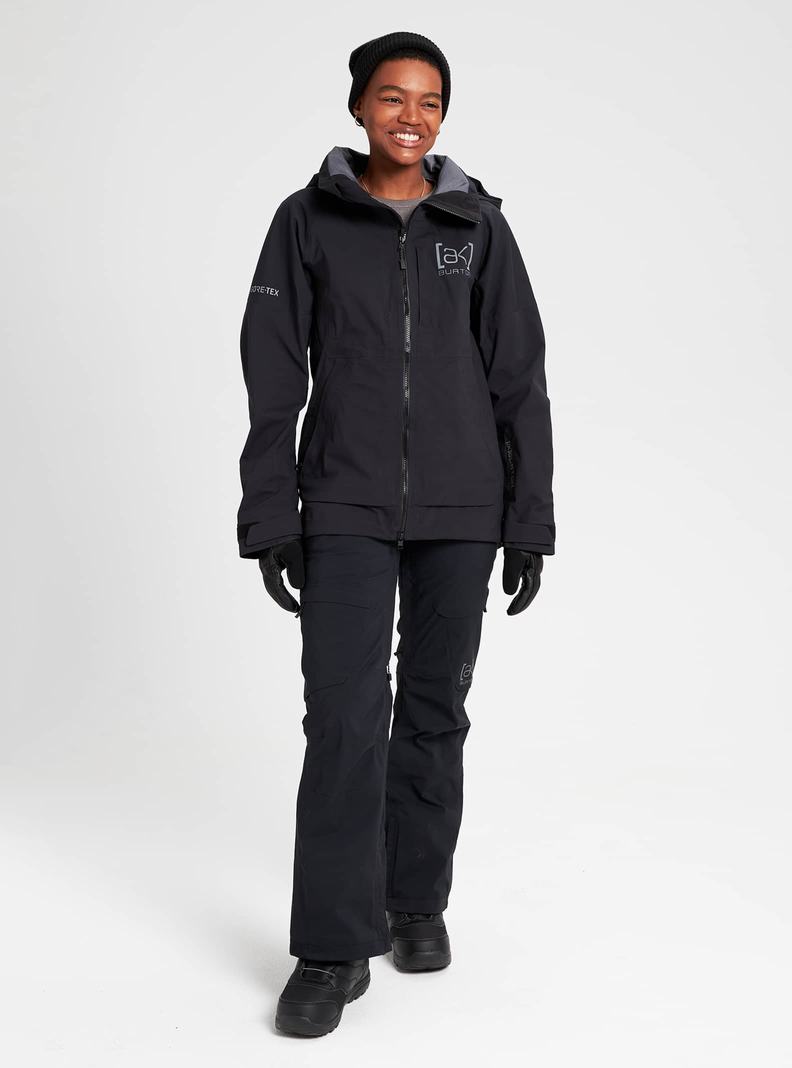 Black Burton [ak] Kimmy GORE-TEX 3L Stretch Women's Ski Jackets | LVBOYN306