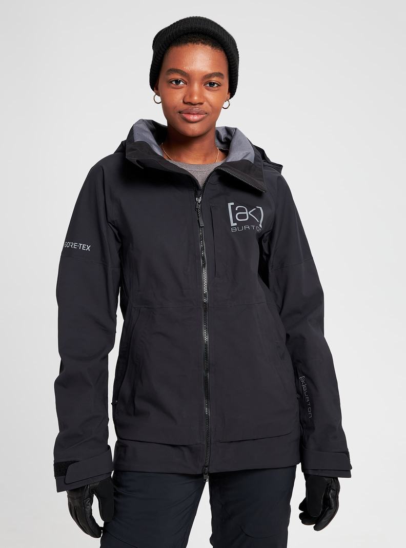 Black Burton [ak] Kimmy GORE-TEX 3L Stretch Women's Ski Jackets | LVBOYN306