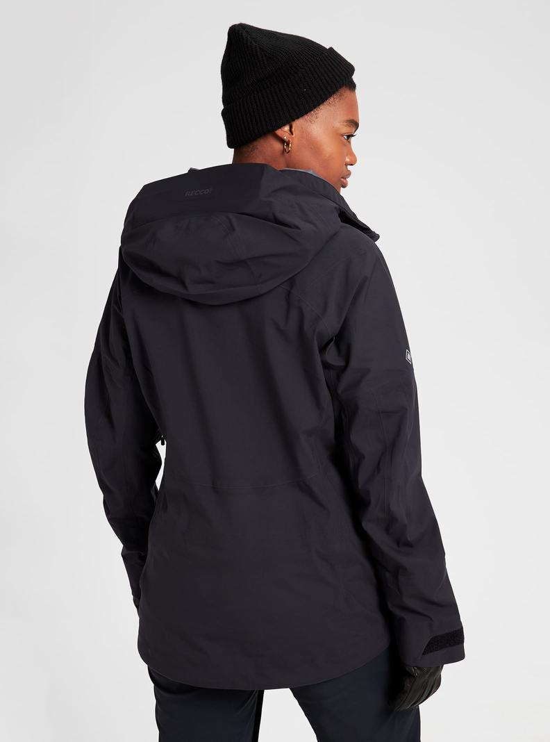 Black Burton [ak] Kimmy GORE-TEX 3L Stretch Women's Ski Jackets | LVBOYN306