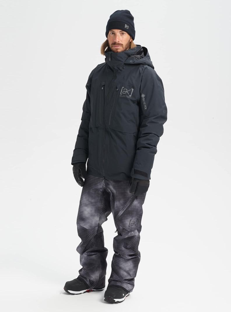 Black Burton [ak] LZ GORE‑TEX Down 2L Men's Ski Jackets | UMIDHW817