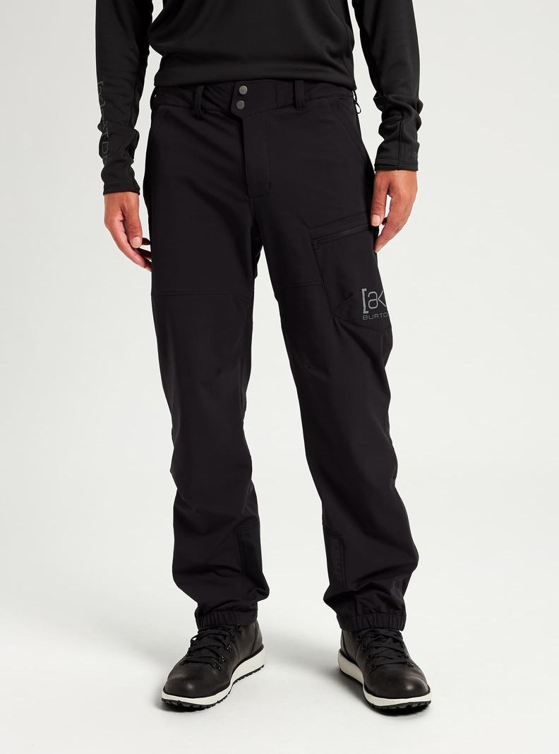 Black Burton [ak] Softshell Men's Pants | SKPHDG349