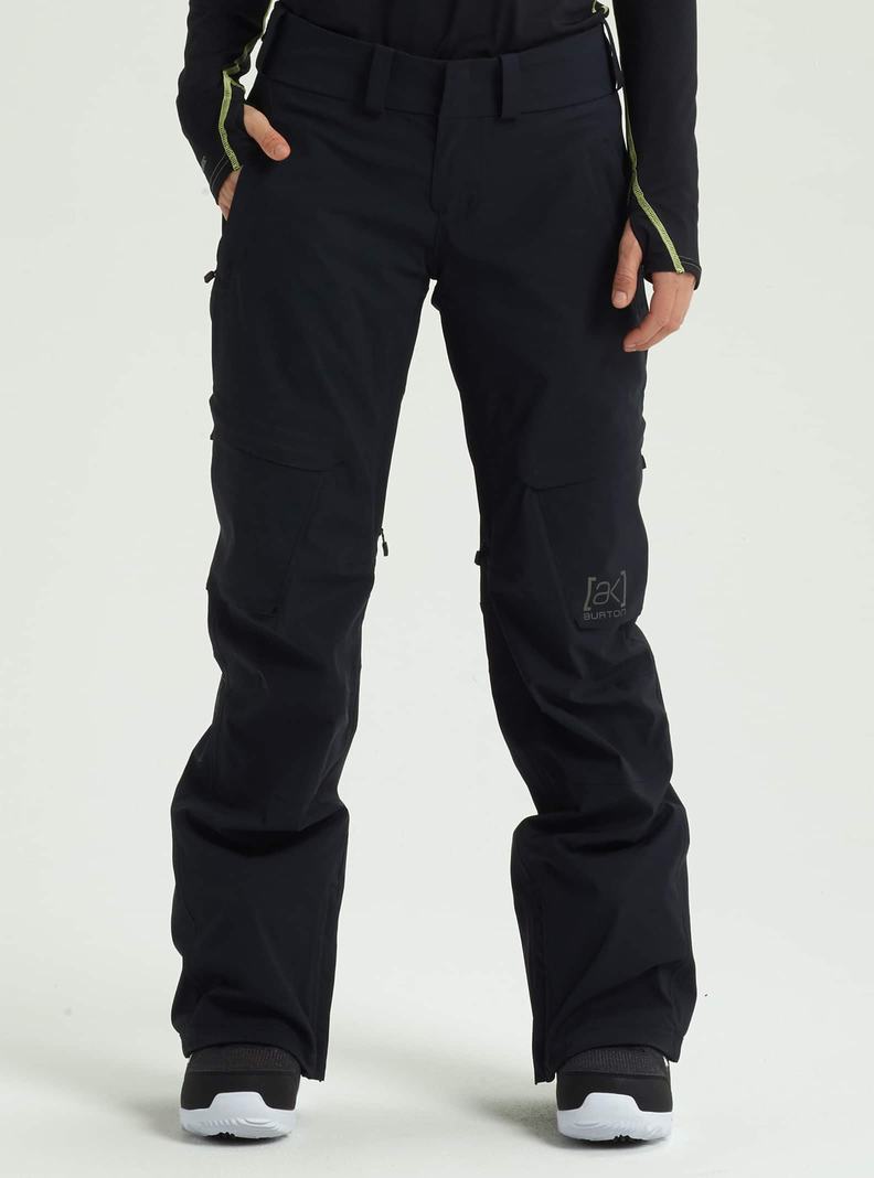 Black Burton [ak] Summit GORE‑TEX Insulated 2L Women's Ski Pants | EHZDSC893