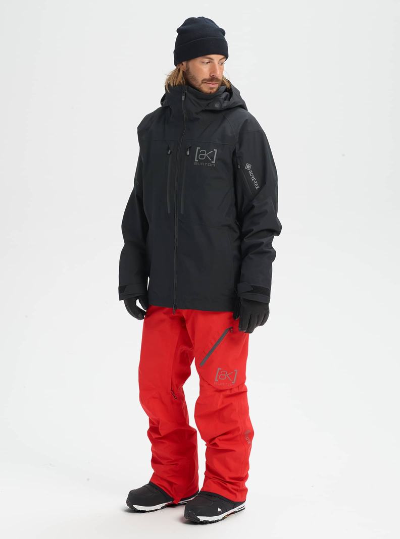 Black Burton [ak] Swash GORE‑TEX 2L Men's Ski Jackets | ENTQFB675