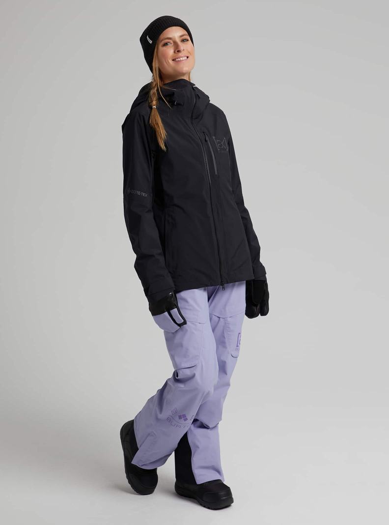 Black Burton [ak] Upshift GORE-TEX 2L Women's Ski Jackets | MIXLFO504