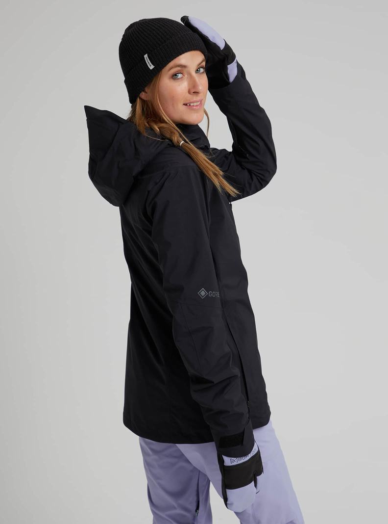 Black Burton [ak] Upshift GORE-TEX 2L Women's Ski Jackets | MIXLFO504