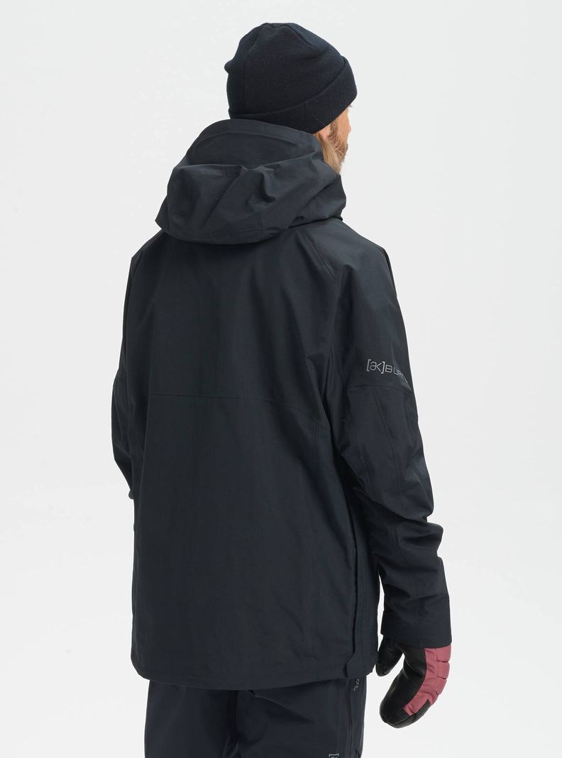 Black Burton [ak] Velocity GORE‑TEX 2L Anorak Men's Ski Jackets | DTAPFK492