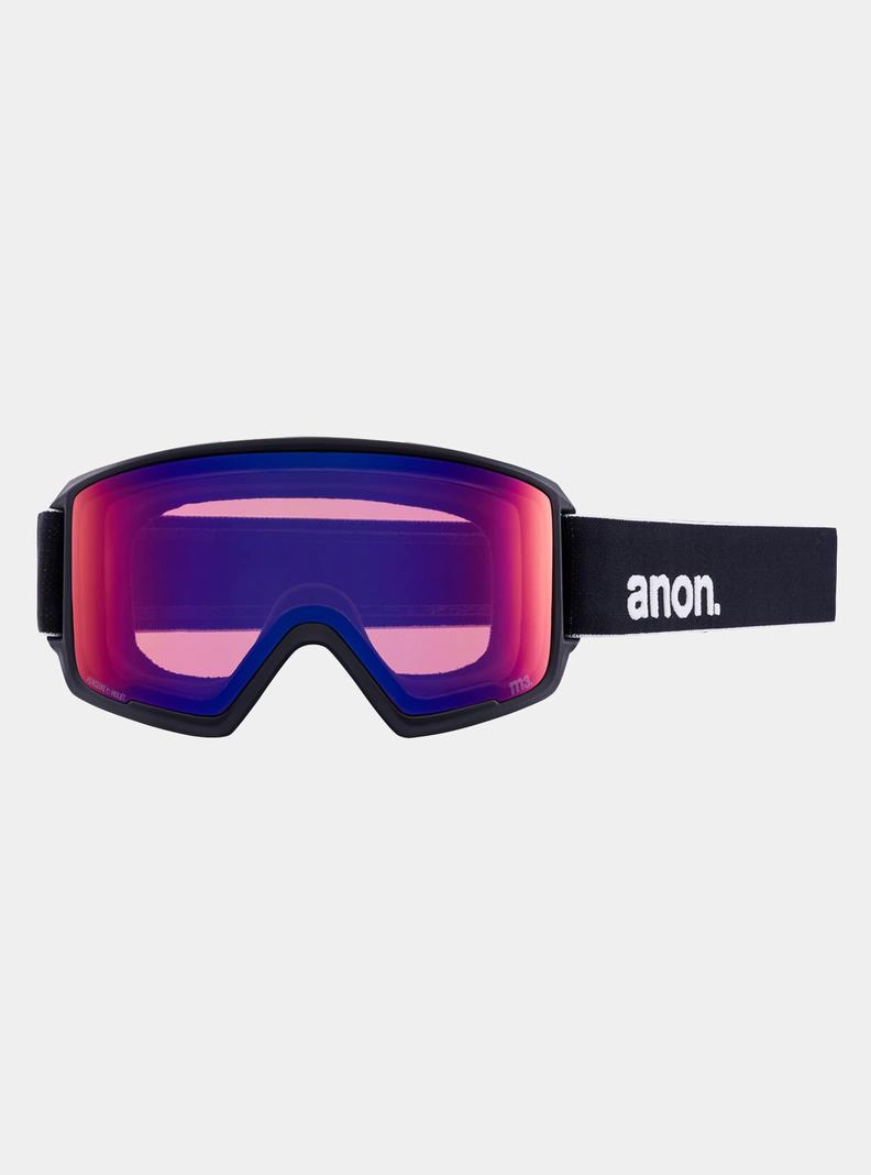 Black / Purple / Burton Anon M3 Goggles (Polarized) + Bonus Lens Men's Ski Goggles | WIPJMB635