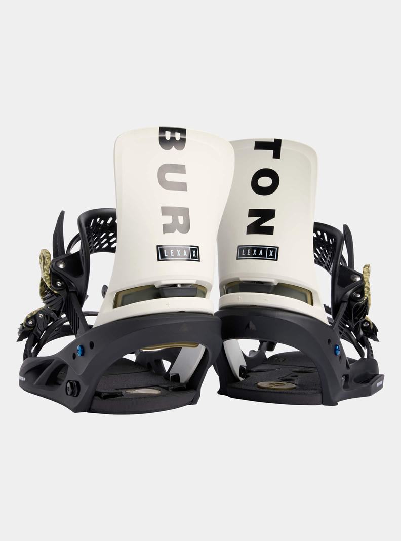 Black / White Burton Lexa X EST® Women's Snowboard Bindings | IMPOVC184