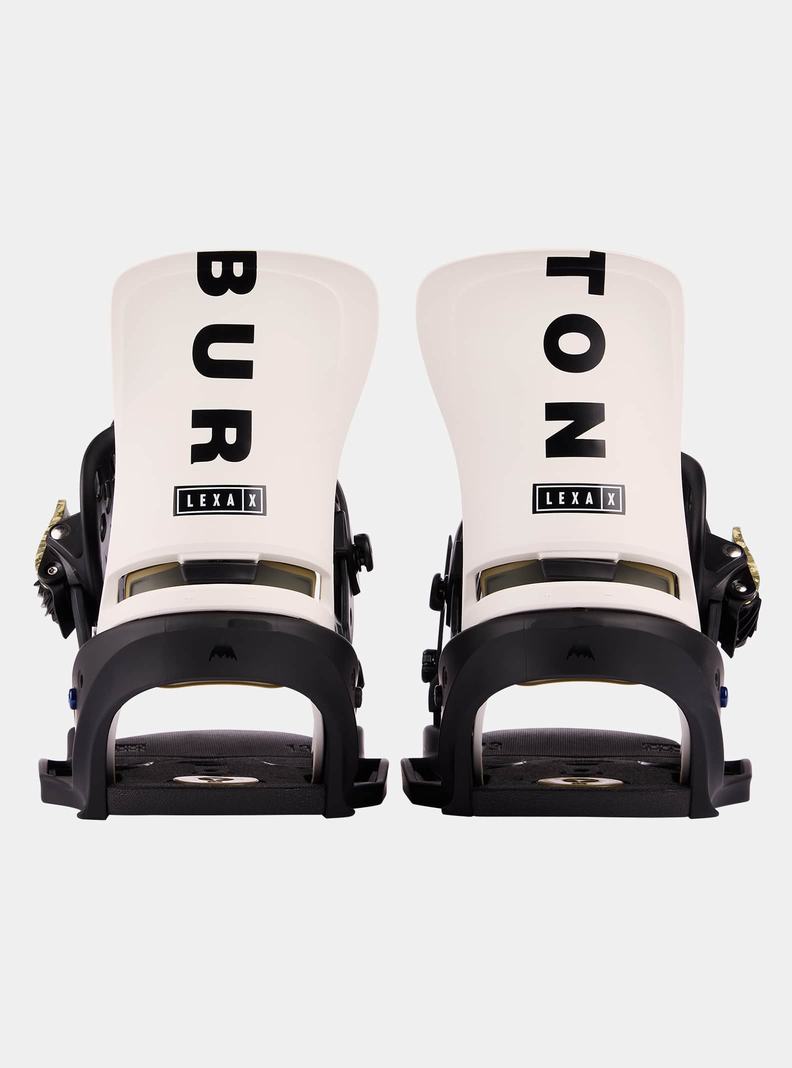 Black / White Burton Lexa X EST® Women's Snowboard Bindings | IMPOVC184