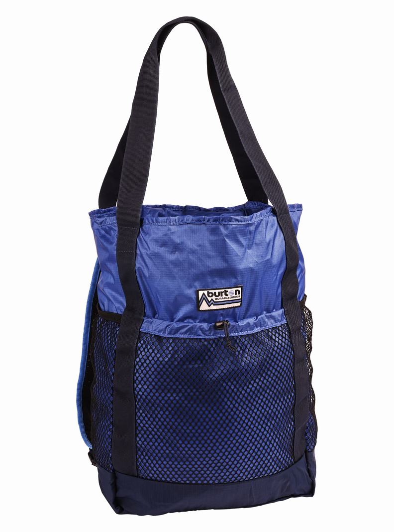 Blue / Blue Burton 24L Packable Tote Unisex Backpacks | YXASNO516