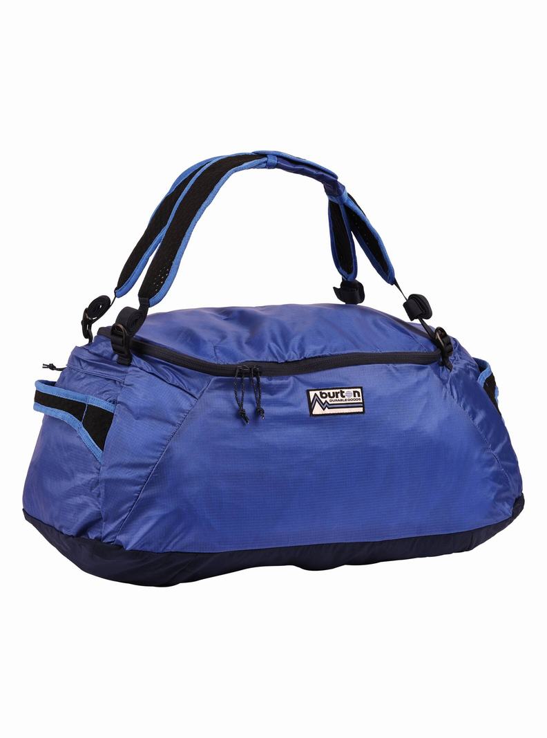 Blue / Blue Burton Multipath 40L Packable Duffel Unisex Backpacks | MJYQBE842