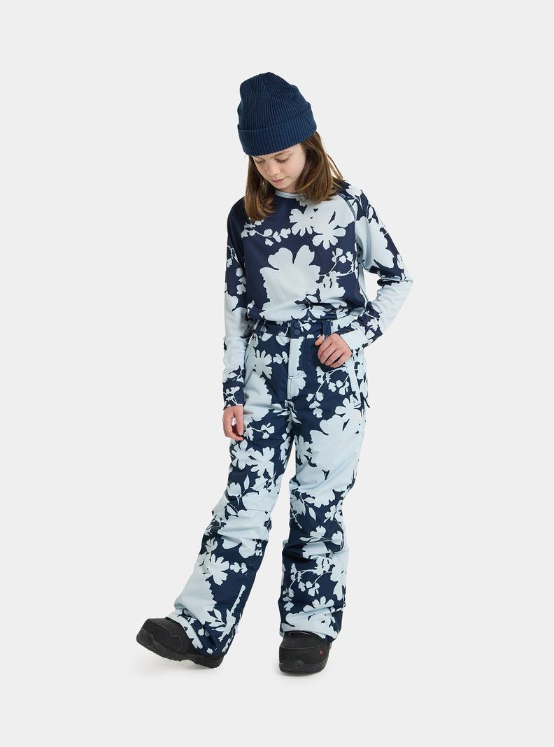 Blue Brown Burton Sweetart 2L Kids' Ski Pants | UDCFRJ971