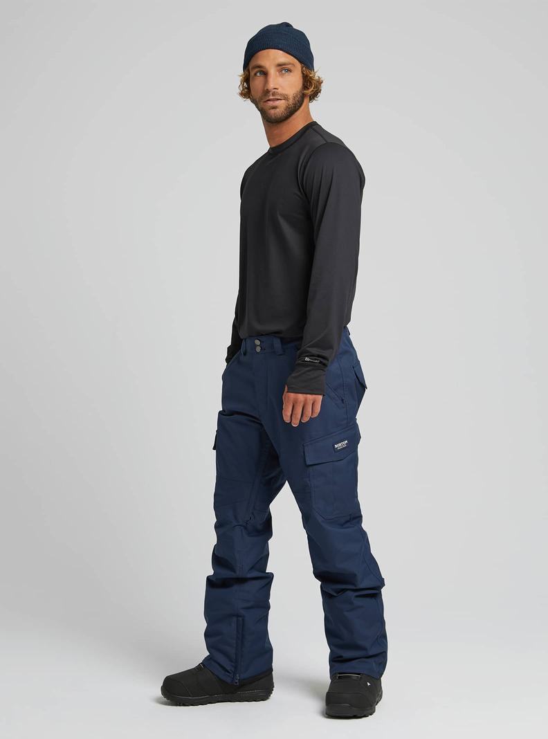 Blue Burton 3L Cargo (Relaxed Fit) Men's Ski Pants | OKMWDX735