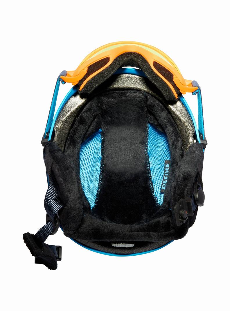 Blue Burton Anon Define Kids' Snowboard Helmets | MBRDNG284