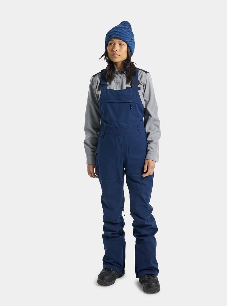 Blue Burton Avalon 2L Women's Bibs | AQGEJP610