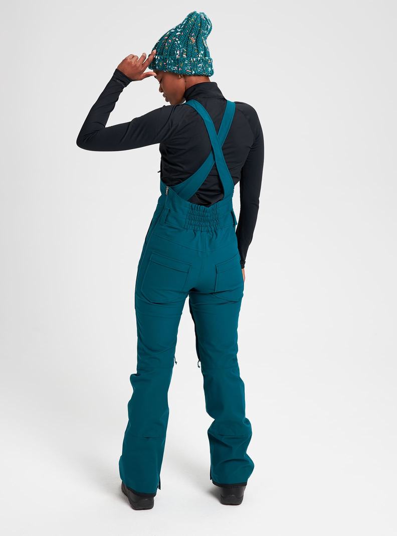 Blue Burton Avalon Women's Bibs | MEWYVS531