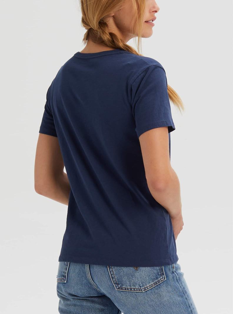 Blue Burton Classic Short Sleeve Women's T-Shirts | SUGAMI157