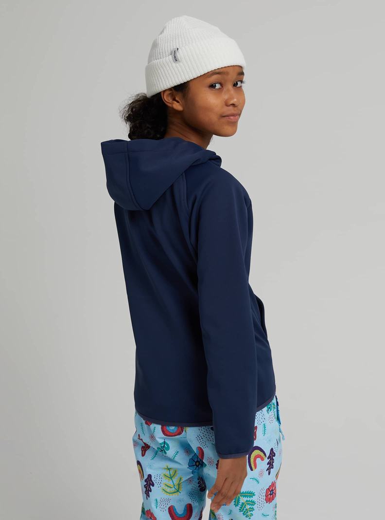 Blue Burton Crown Weatherproof Pullover Fleece Kids' Sweatshirts | TYZCID605