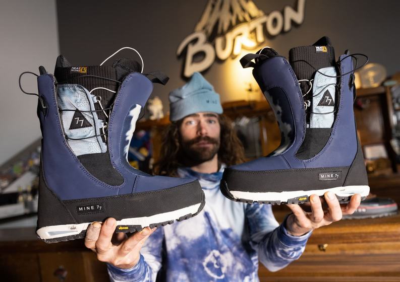 Blue Burton Danny’s Double Tongue Men's Snowboard Boots | WZIUNM194