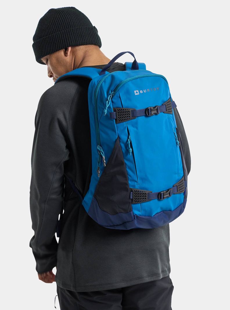 Blue Burton Day Hiker 25L Unisex Backpacks | YQHDTG410