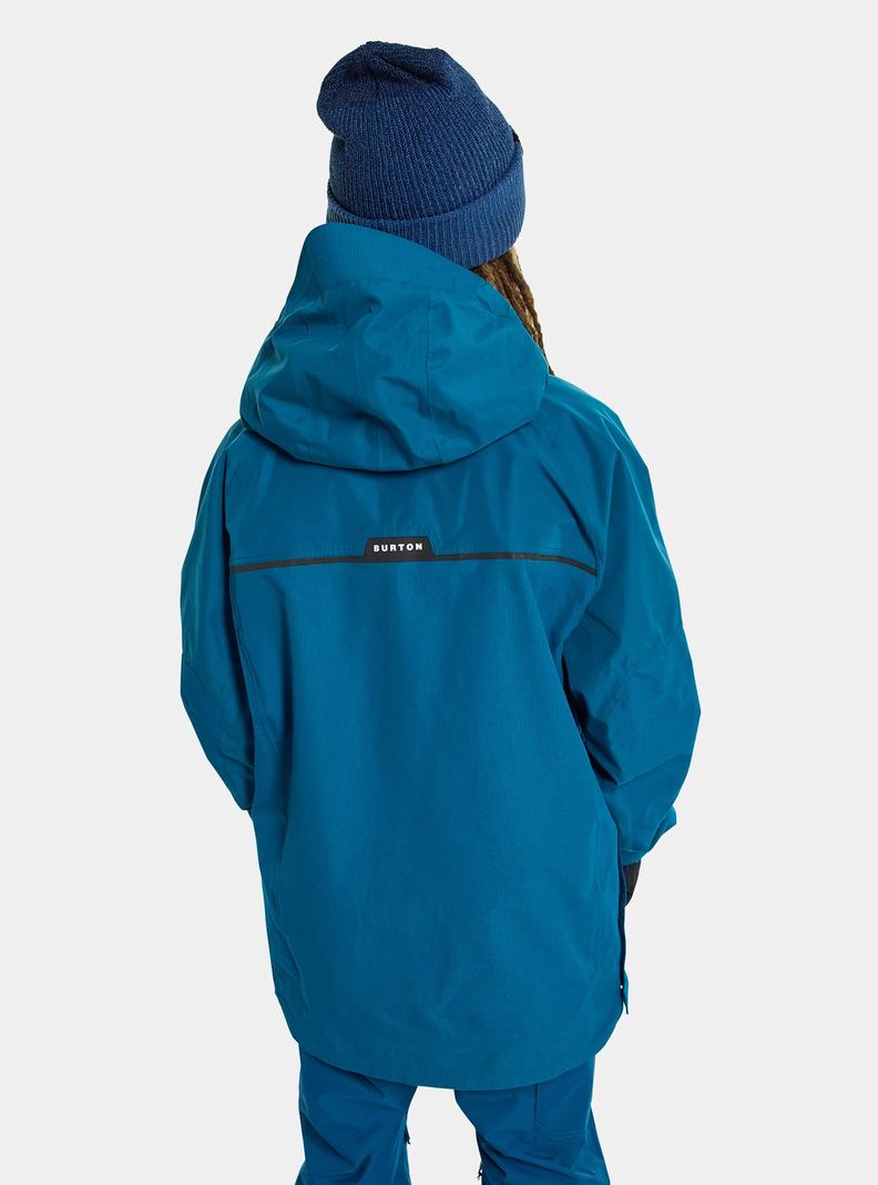 Blue Burton Frostner 2L Anorak Men's Ski Jackets | QGSXJF351