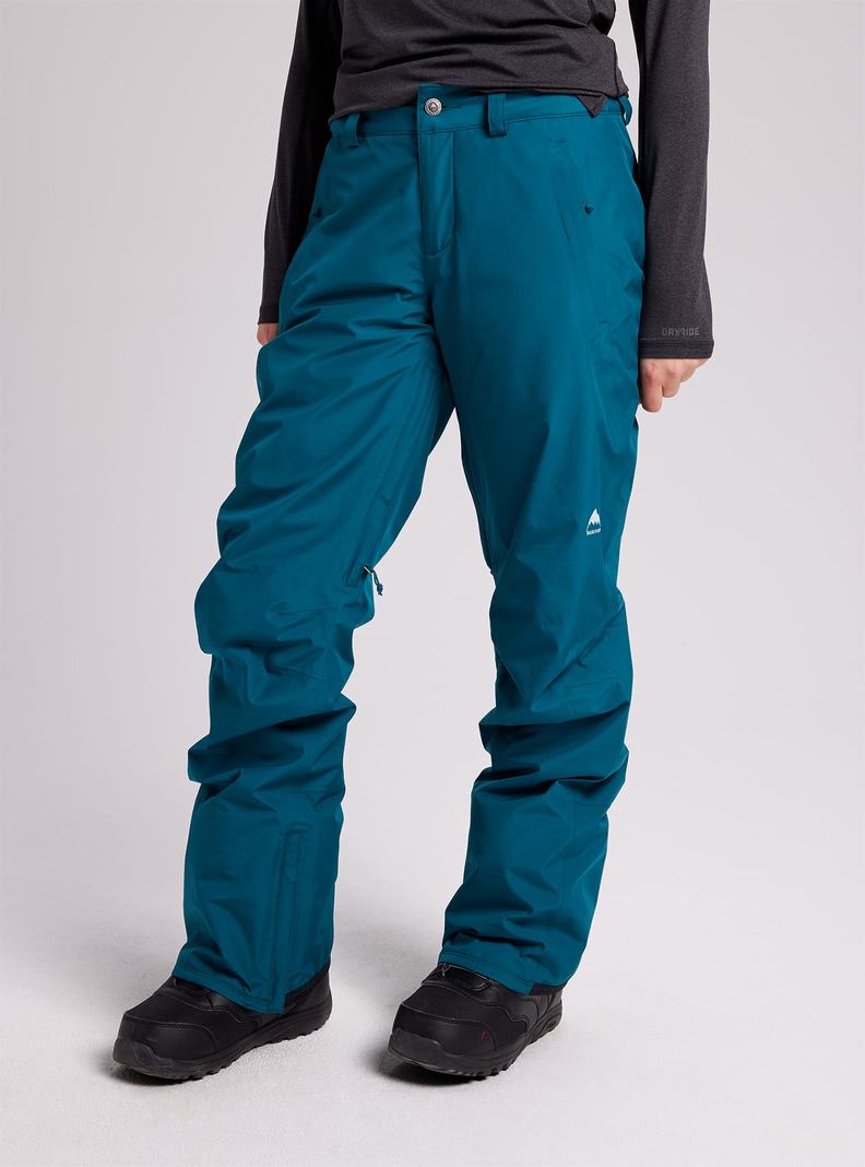 Blue Burton GORE-TEX Powline Insulated Women's Ski Pants | XGZHRI759