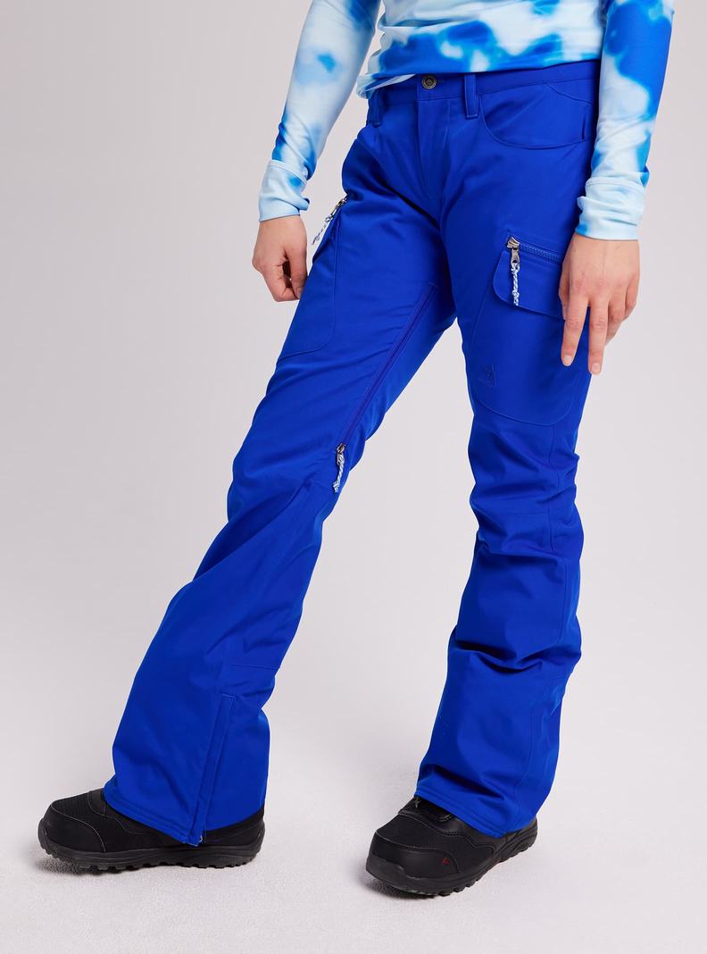 Blue Burton Gloria Insulated Women's Ski Pants | RFXDBP419