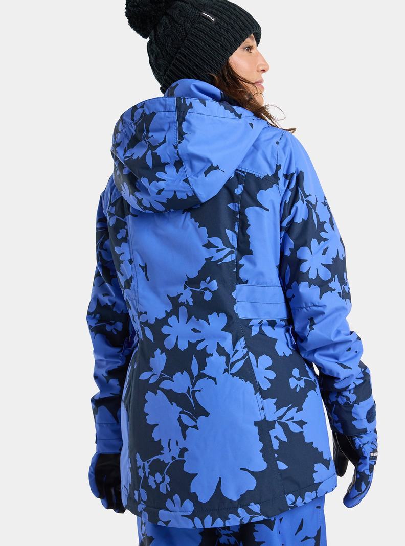 Blue Burton Jet Set 2L Women's Ski Jackets | GQJTWV490