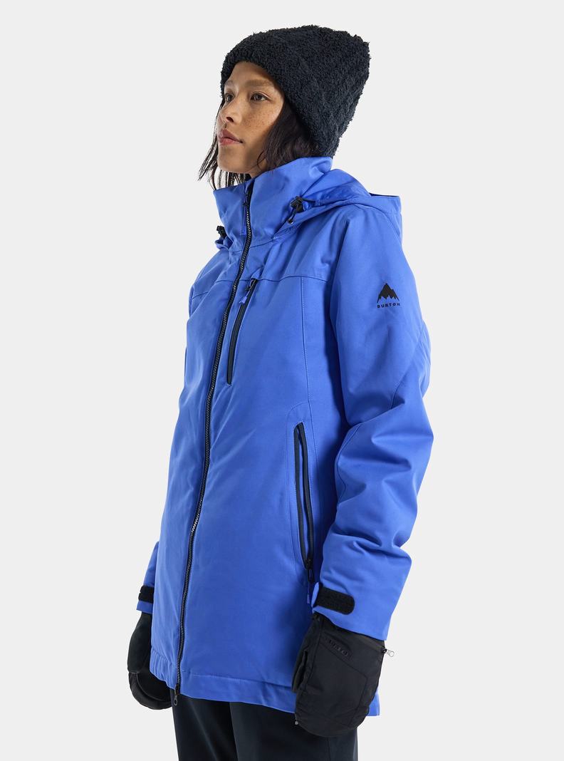 Blue Burton Lelah 2L Women's Ski Jackets | IHEDZL731